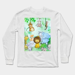 Jungle Friends Long Sleeve T-Shirt